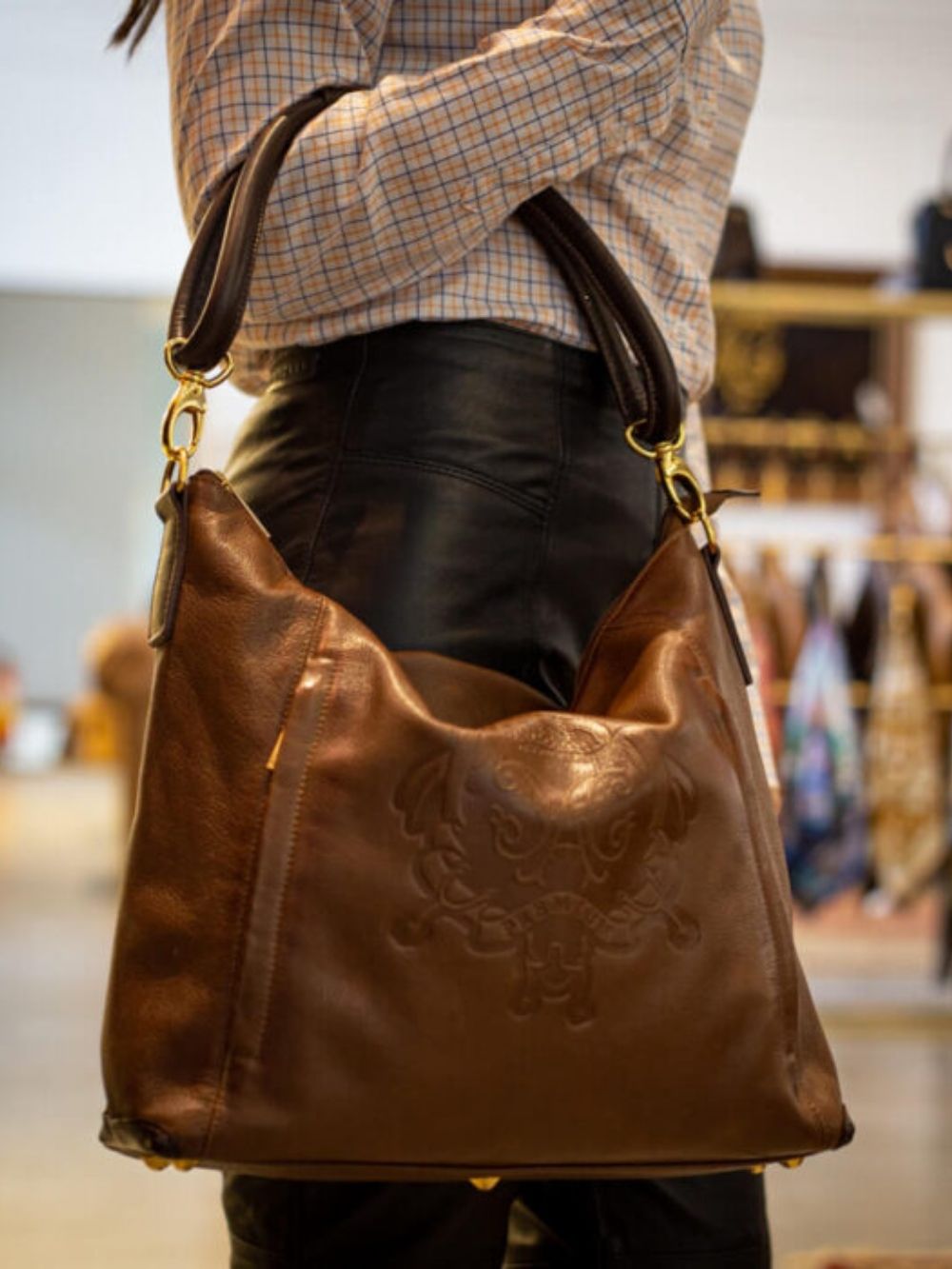 Sol de Maio Leather Bag