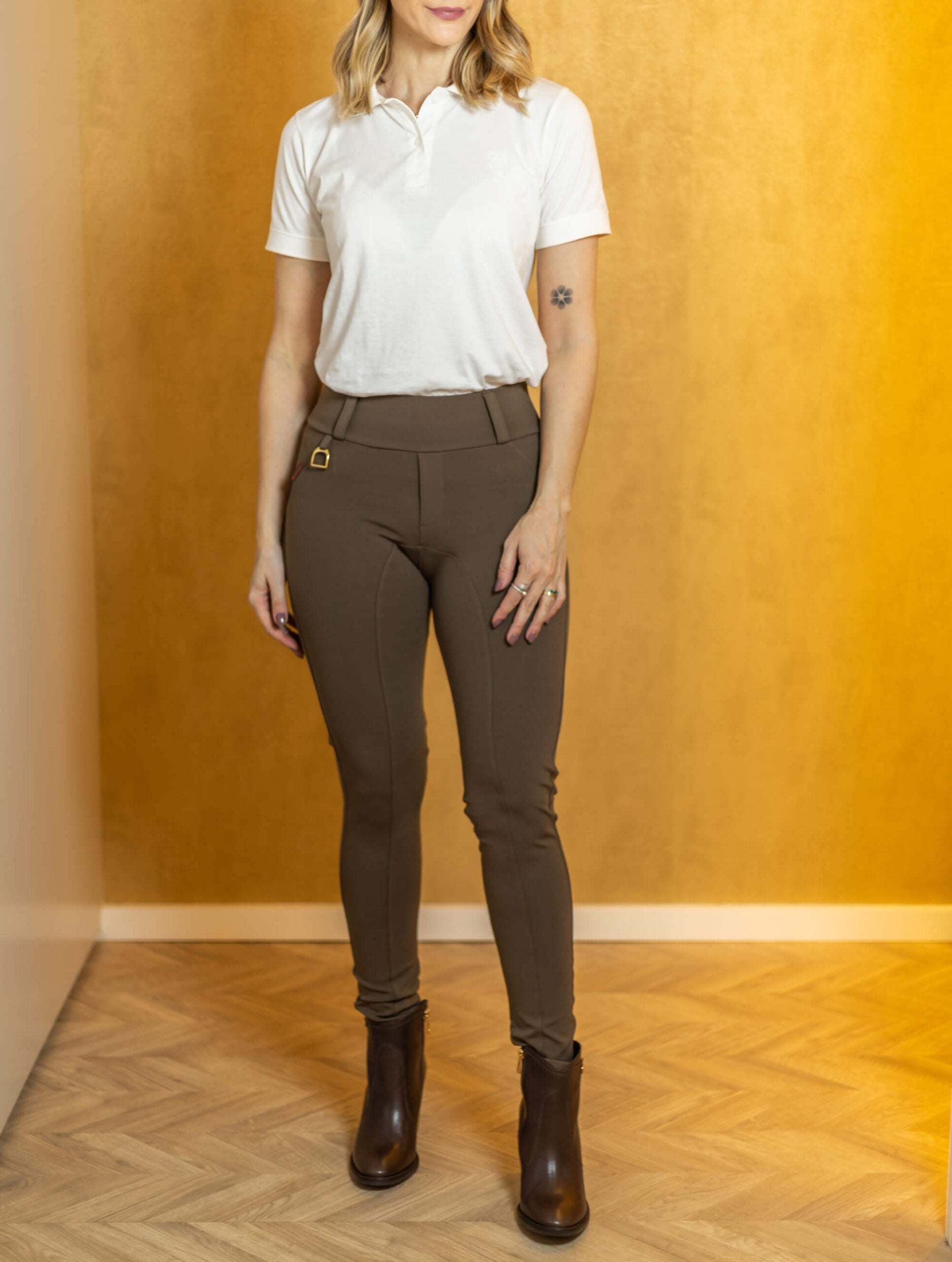 Stirrup Riding Style Patch breech