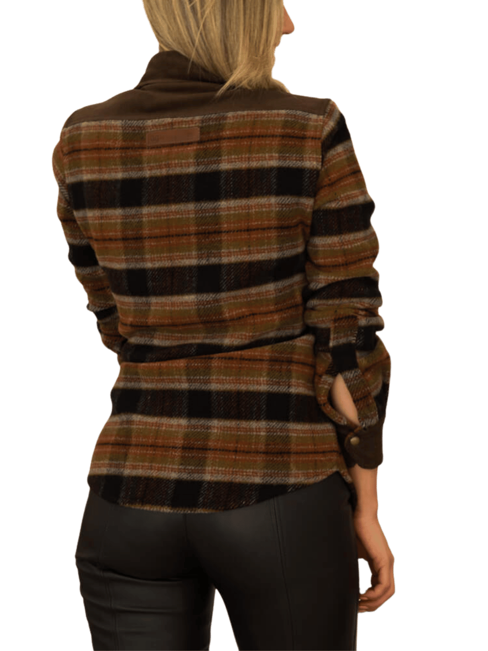 Ausentes Wool Lumberjack-Style Shirt