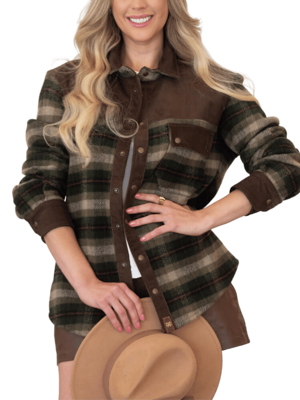 Ausentes Wool Lumberjack-Style Shirt