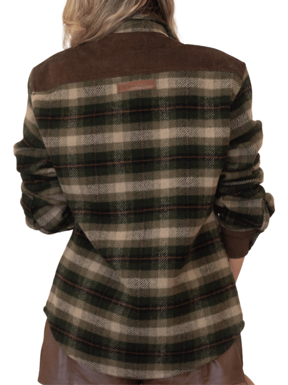 Ausentes Wool Lumberjack-Style Shirt