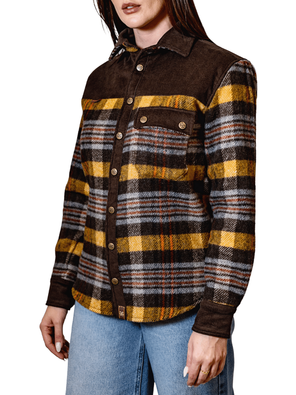 Ausentes Wool Lumberjack-Style Shirt