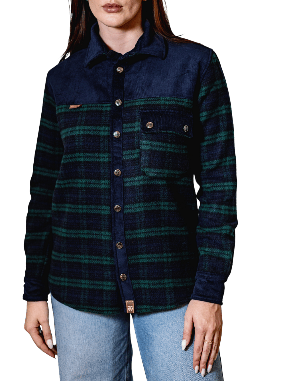 Ausentes Wool Lumberjack-Style Shirt