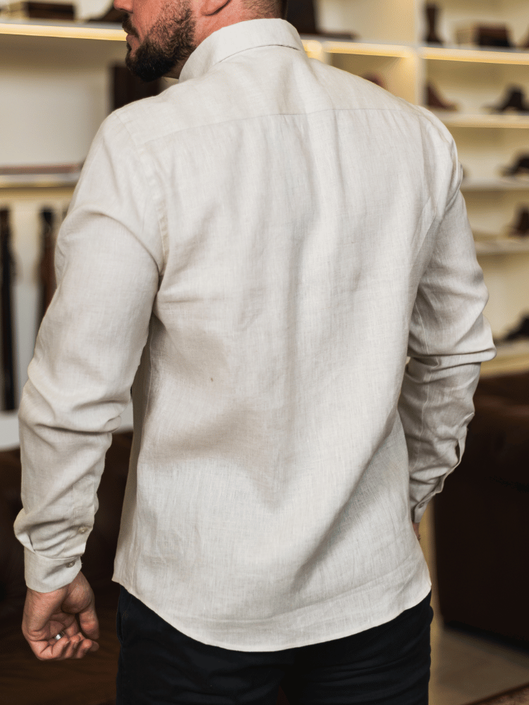 Estribo Natural Linen Shirt