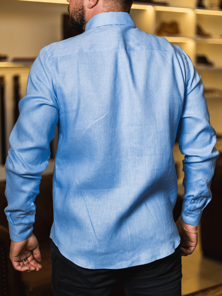 Estribo Natural Linen Shirt