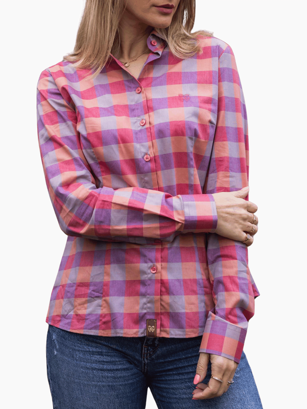 Hortênsia Natural Cotton Shirt