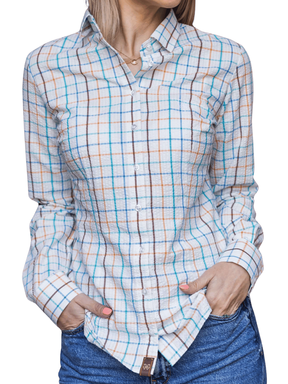 Hortênsia Natural Cotton Shirt