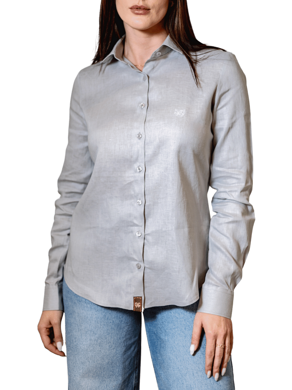 Hortênsia Natural Linen Shirt