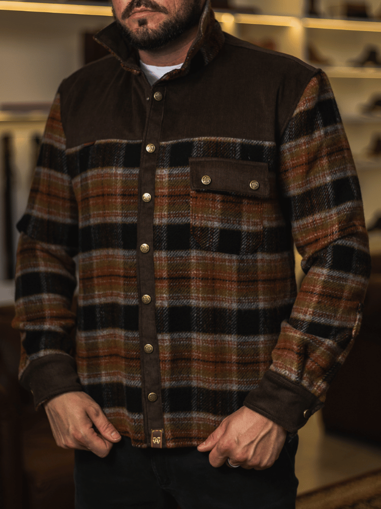 Wool Lumberjack-Style Shirt