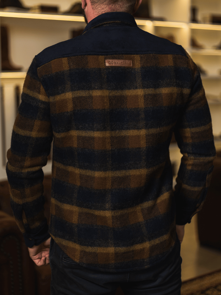 Wool Lumberjack-Style Shirt