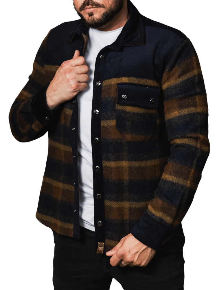 Wool Lumberjack-Style Shirt