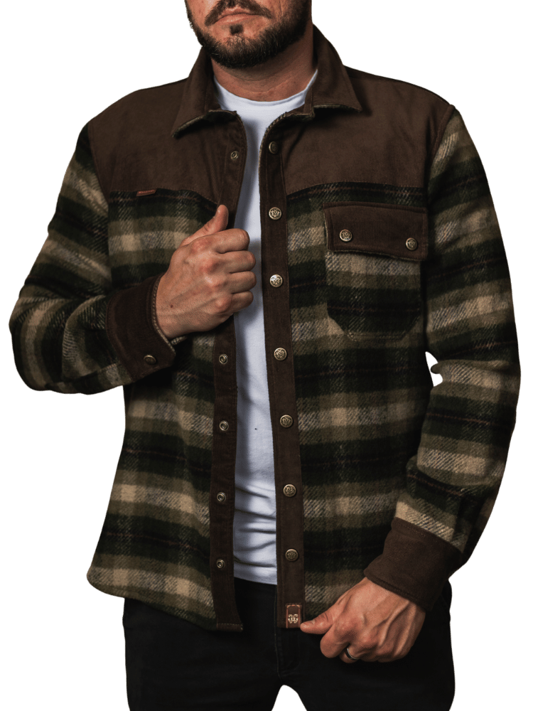 Wool Lumberjack-Style Shirt