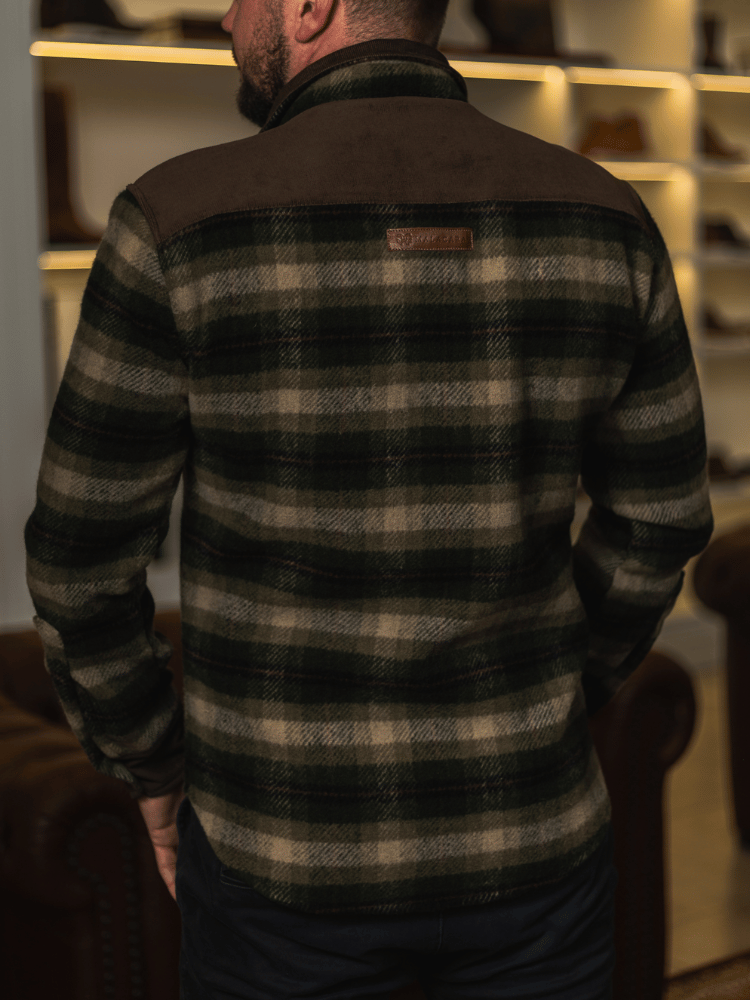 Wool Lumberjack-Style Shirt