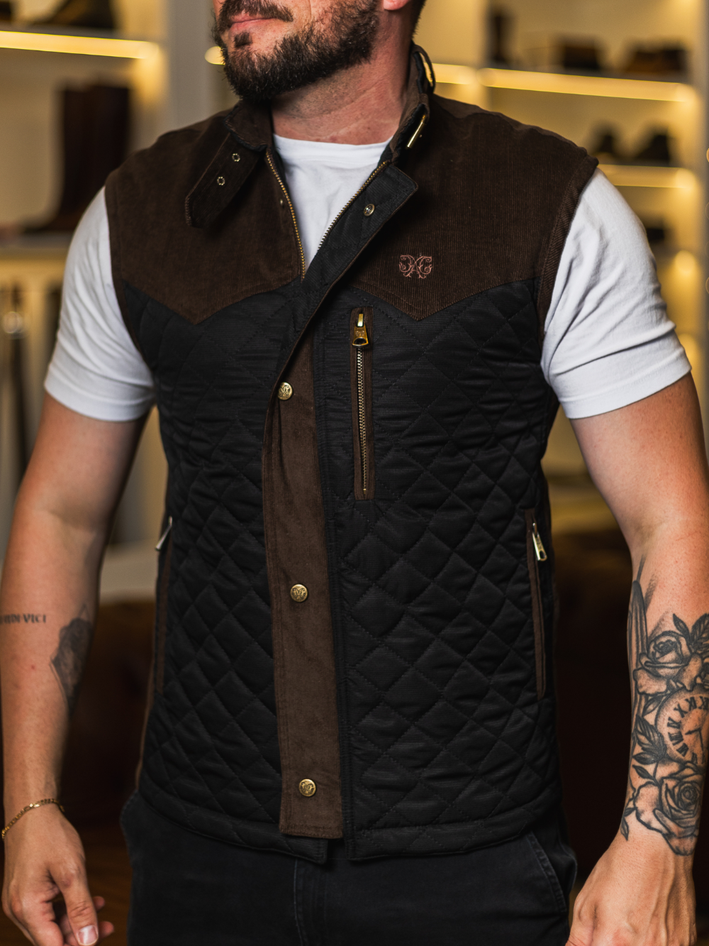 Laguna Matelassé Vest