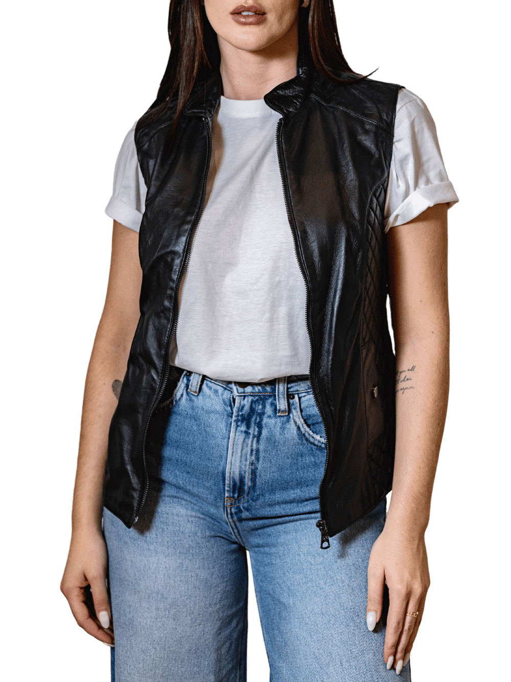 Piratini Goatskin Leather Vest