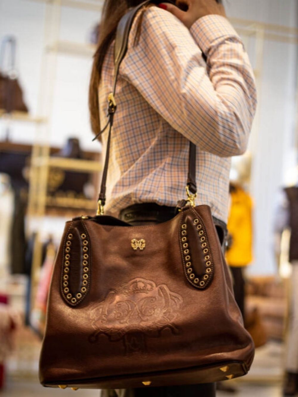 Lorena Leather Bag