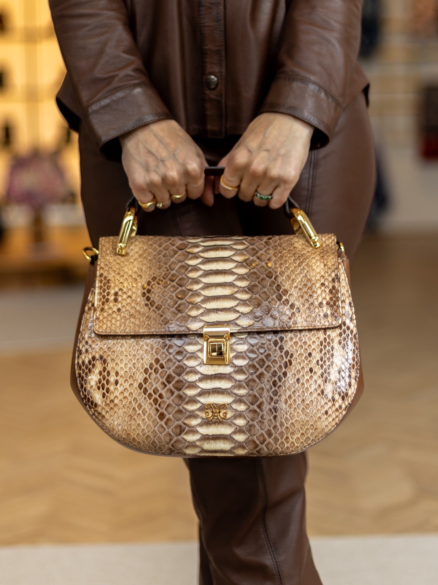 Milonga Python Collection Bag
