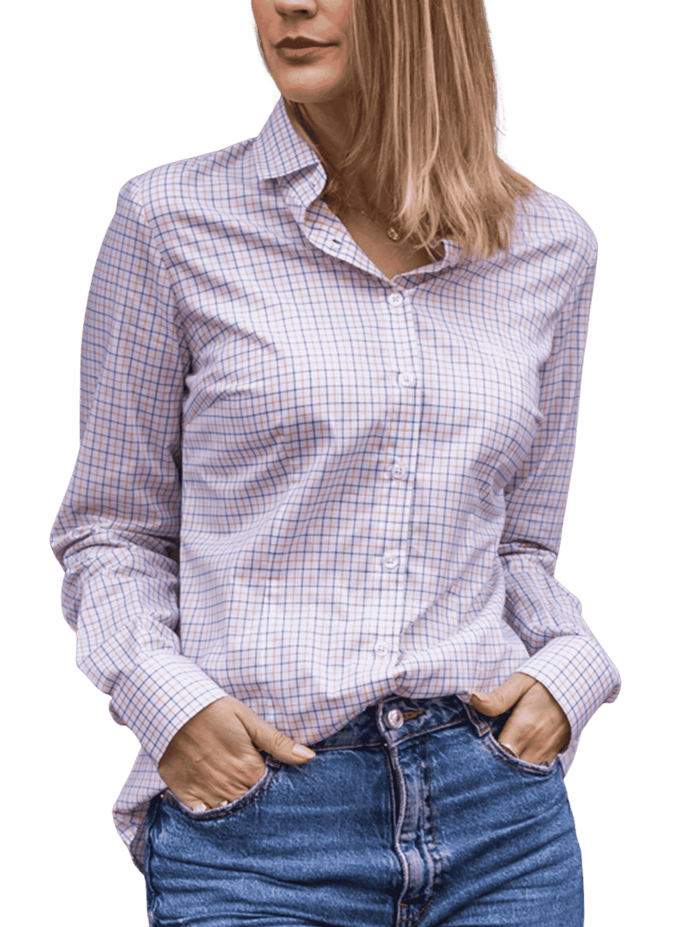 Hortênsia Natural Cotton Shirt