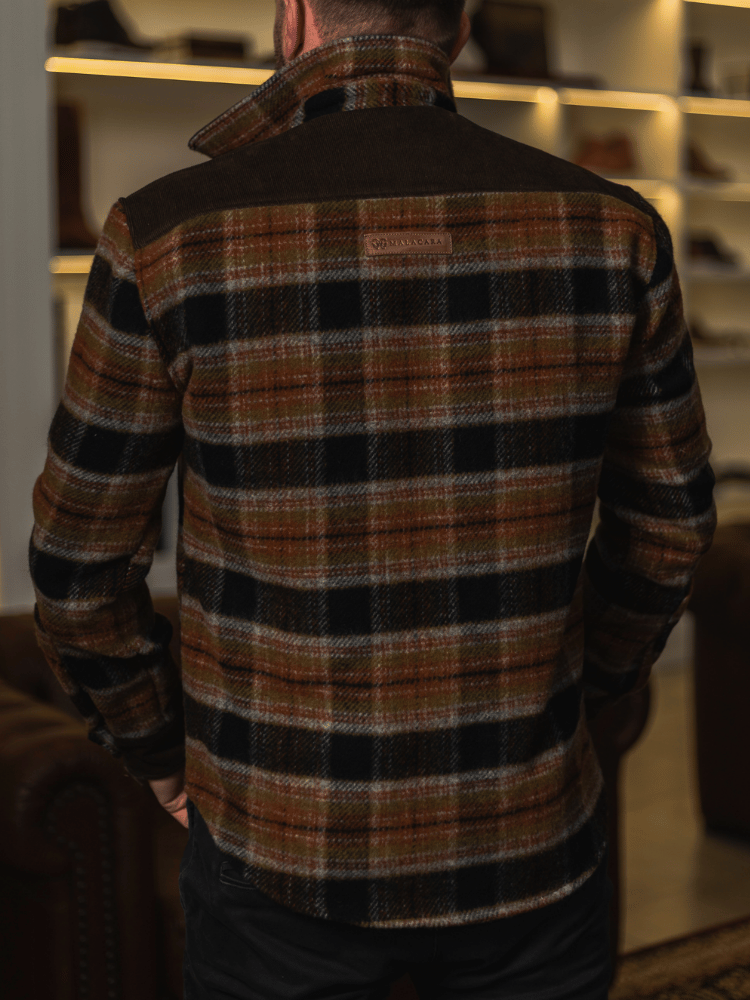 Wool Lumberjack-Style Shirt