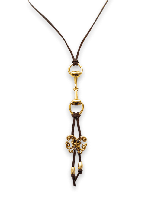 Bridle Leather Necklace