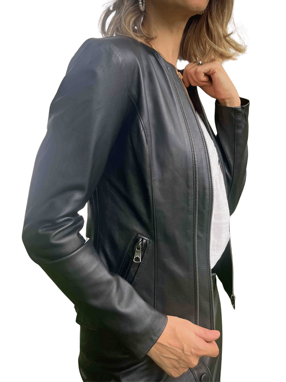 Milonga Goatskin Leather Jacket