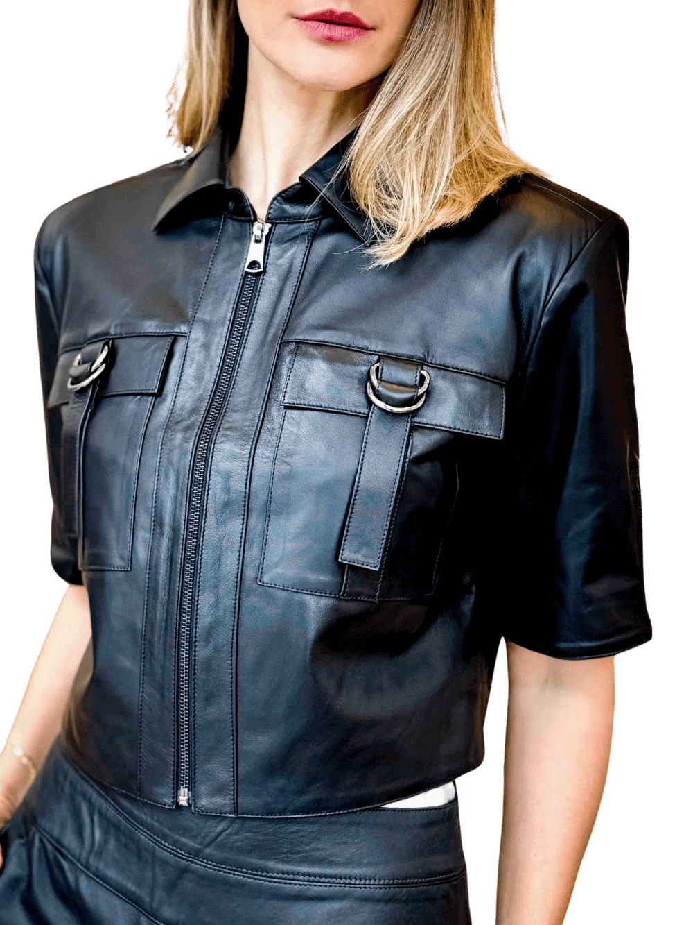 Molino Goatskin Leather Jacket