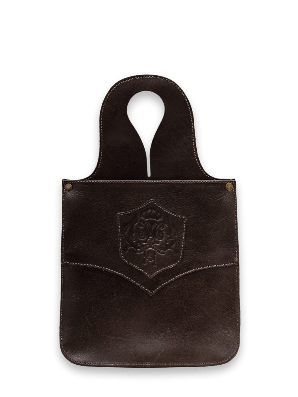 Leather Car Trash Bag